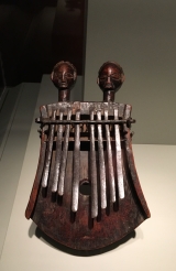 Tabwa artist, Democratic Republic of the Congo, Lamellophone (kankobele), 20th Century, Wood and iron